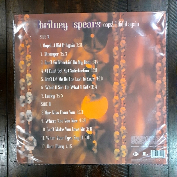 Oops! I Did It Again Vinyl! - Picture 3 of 3